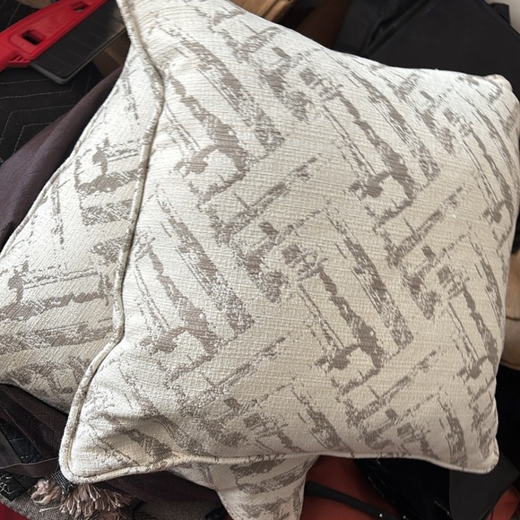 2 Large Couture Throw Pillows - Picture 10 of 12